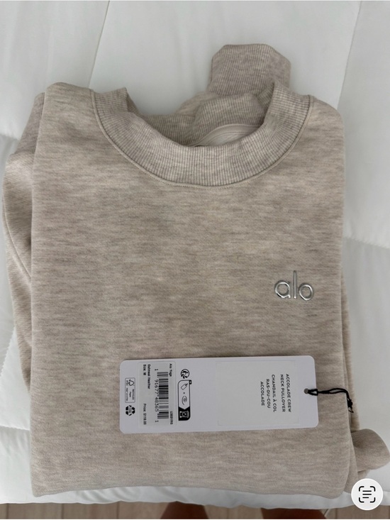 ALO Yoga Sweaters - ALO Yoga Crewneck Sweatshirt in Oatmeal Heather